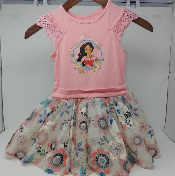 Disney Other - Disney Elena Dress Pink & Floral size 4T